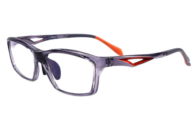 メガネ通販センターのスポーツタイプ眼鏡セット、度付き（近視,乱視,遠視対応）レンズ付きメガネセット