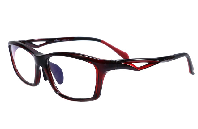 メガネ通販センターのスポーツタイプ眼鏡セット、度付き（近視,乱視,遠視対応）レンズ付きメガネセット