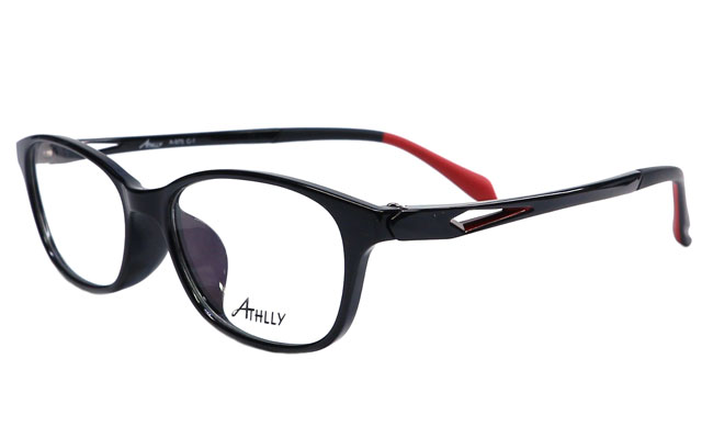 メガネの激安通販　ATHLLY SPORTS  度付きレンズ付き眼鏡セット