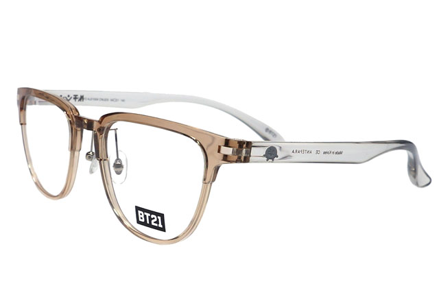 BTSコラボフレーム,度付きメガネレンズ付きセット