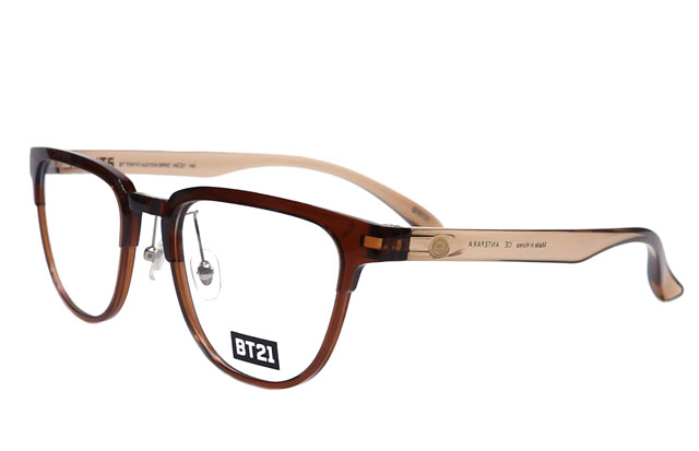 BTSコラボフレーム,度付きメガネレンズ付きセット