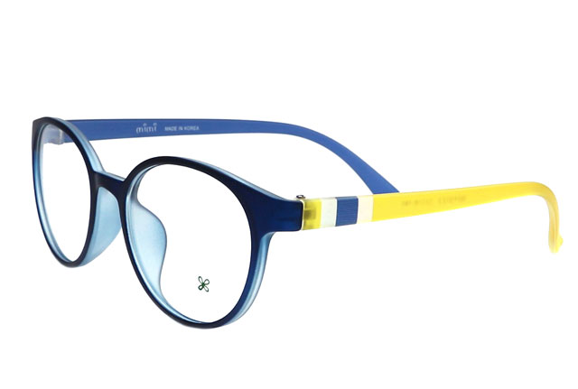 メガネ通販の軽くてかわいいカラーの度付きレンズ付き（近視,乱視,遠視,老眼鏡対応）眼鏡