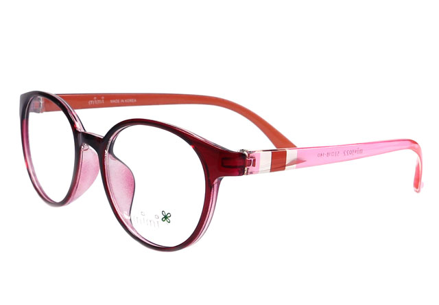メガネ通販の軽くてかわいいカラーの度付きレンズ付き（近視,乱視,遠視,老眼鏡対応）眼鏡