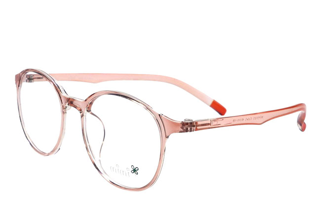 メガネ通販センターの軽量セルフレーム眼鏡セット、度付き眼鏡レンズ付き