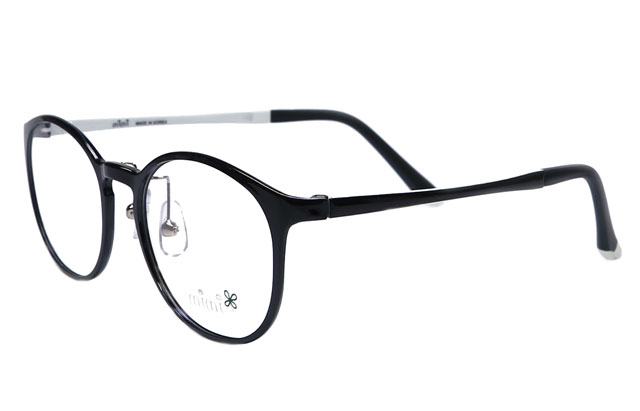 メガネ通販センターの軽量セルフレーム眼鏡セット、度付き眼鏡レンズ付き