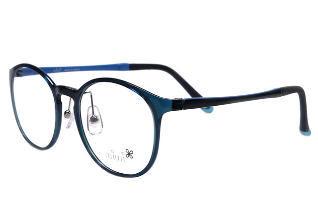 メガネ通販センターの軽量セルフレーム眼鏡セット、度付き眼鏡レンズ付き