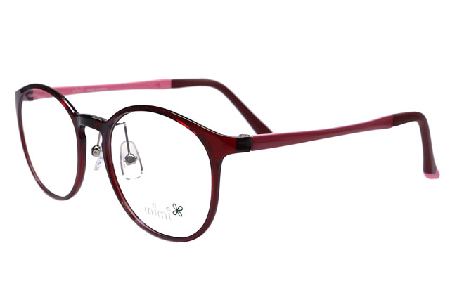 メガネ通販センターの軽量セルフレーム眼鏡セット、度付き眼鏡レンズ付き