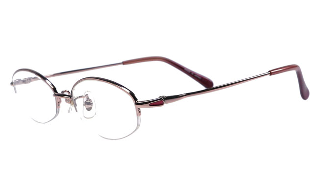 チタンの激安通販メガネ、度付きレンズ付き眼鏡