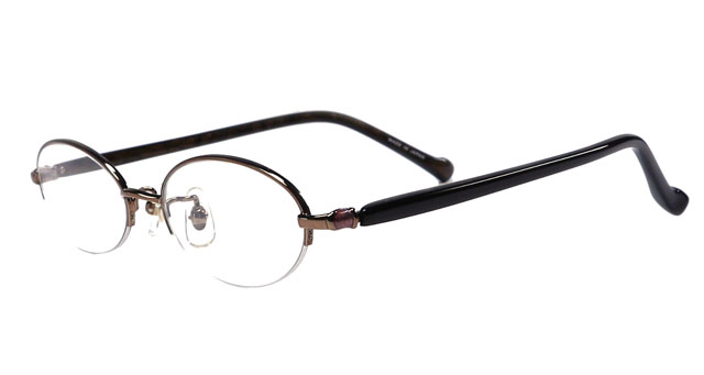 チタンの激安通販メガネ、度付きレンズ付き眼鏡